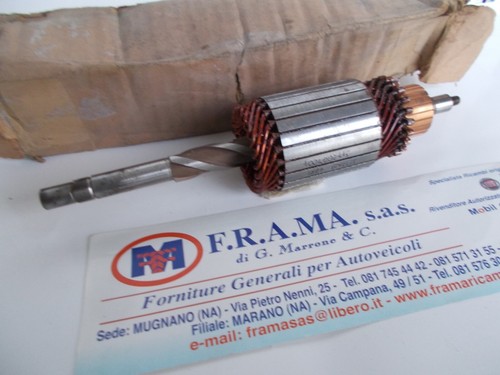 Indotto motorino avviamento - indotto,