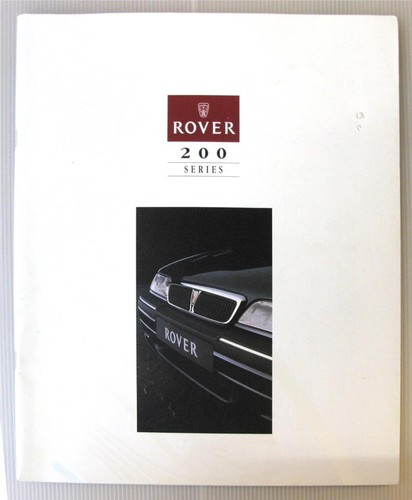 Rover 200 serie - 200, brochure