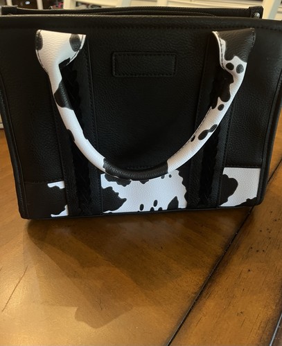 Borsa donna nera - con, stampa