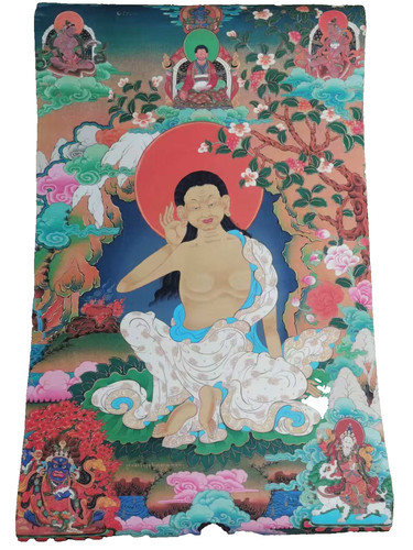 Carta kraft tibetana vecchia