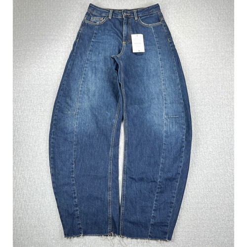 Jeans donna zara barrel gamba - donna,