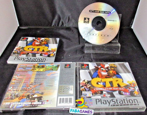 Ps1 ctr crash team - ctr, racing