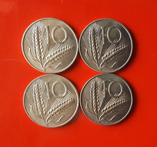 Lotto monete 10 lire - 4,