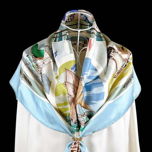 Rara sciarpa seta hermes - di,