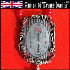 Asclepio talismano protezione medicina sanitaria farmacia chirurgia simbolo vintage