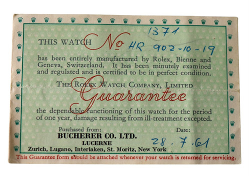 Carta rolex originale usata - carta,