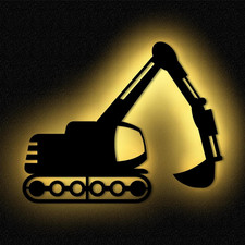 Luce Notturna Escavatore