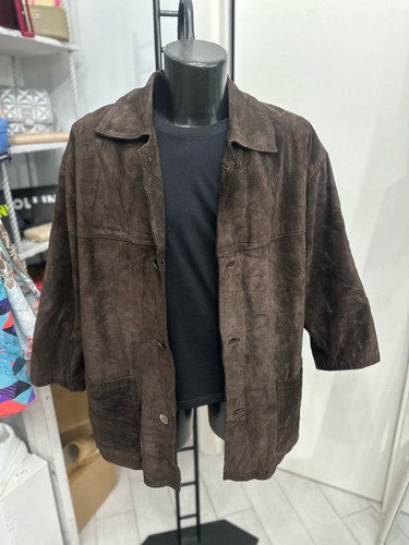 Giacca pelle uomo man tg52 - in,