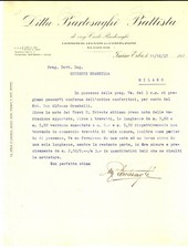1937 ERBA (CO) Ditta Battista BARTESAGHI di Carlo - Legnami da costruzione