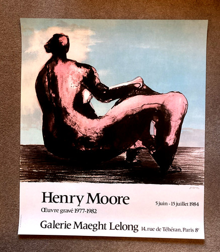 Poster henry moore galerie - henry,