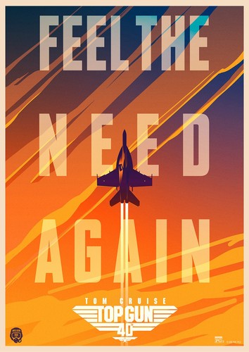 Poster top gun 40th - poster,