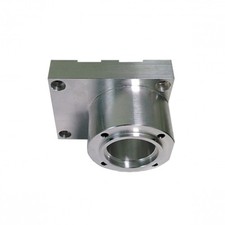 CNC 3D - Flangia per Motore o Cuscinetto in Alluminio 80x92x59mm