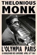 Poster Arredamento Bed And  Breakfast Concerto Thelonious Monk Stampa 50x70 Cm.