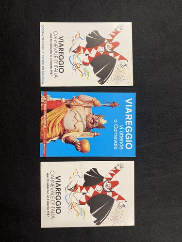 Lotto cartoline carnevale - lotto,