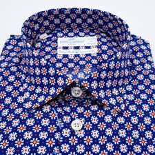 Camicia Uomo Stampata Fiorata