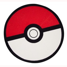 Tappeto A Forma Di Pokeball Pokemon Per Bambini, Antiscivolo