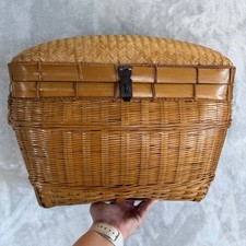 baule cestino con coperchio