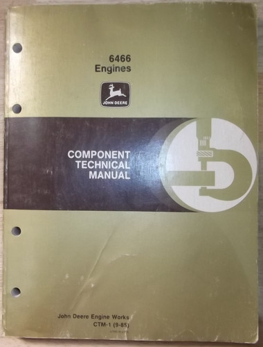 John deere 6466 motore diesel - john,