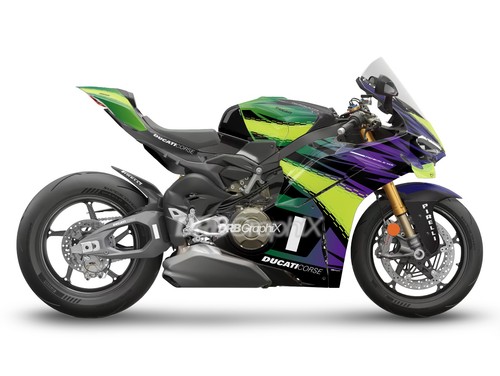 New graphic kit for ducati - new,