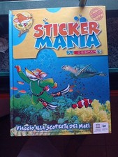 stickermania viaggia alla scoperta dei mari Geronimo Stilton Despar