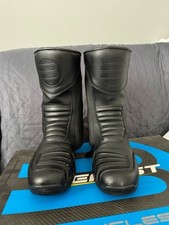 Stivali In Pelle Da Moto Donna Tg.37