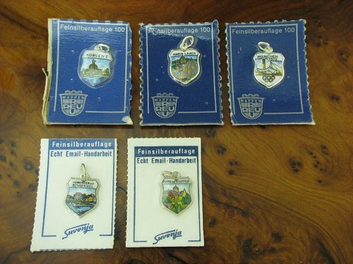 Versilberte rimorchio charms - versilberte, rimorchio/charms