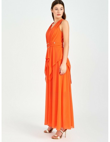 Rinascimento abito arancio - abito,