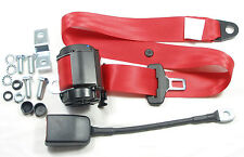 Cintura di sicurezza rossa automatica 3 punti, cintura di sicurezza Alfa Romeo Spider 105/115