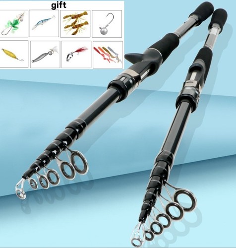 Canna pesca telescopica - canna,