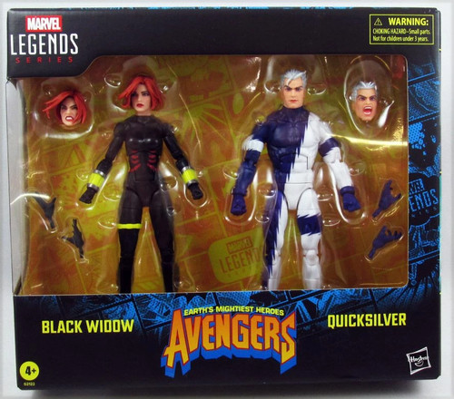Marvel legends black widow - black, &