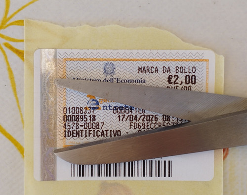 Marca bollo 2 euro - da,