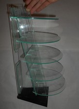 Vintage? Espositore a 5 livelli, altezza 15 pollici (Plexiglass? Acrilico?) Leggi bene