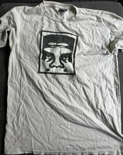 Maglietta shirt obey bianca - maglietta,