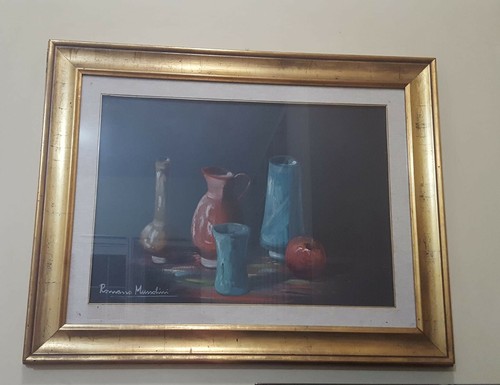 Romano mussolini quadro - mussolini,