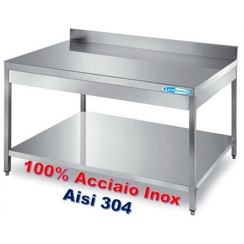 Tavolo acciaio inox cm - tavolo, in