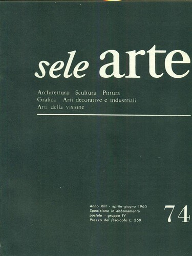 Sele arte anno xiii numero - sele,