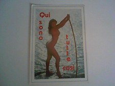 CARTOLINA PIN UP GIOVANE DONNA