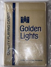 Carte da gioco sigarette luci