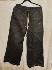 Rick Owens Black Wide-Leg Bela