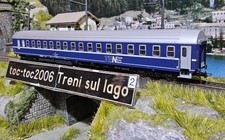 HERIS 13003 ÖBB CARROZZA PASSEGGERI NOTTE LETTI TEN H0 HO