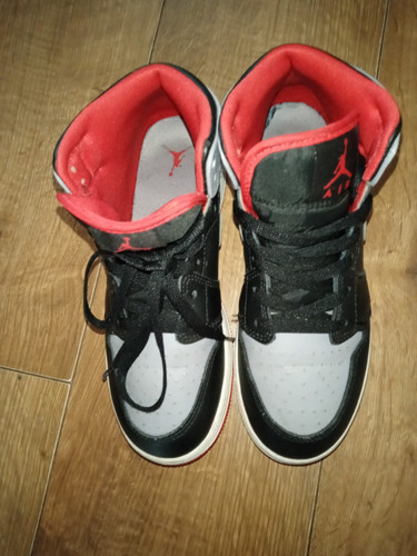 Nike air jordan - mid, nero