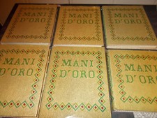 sconto MANI D' ORO 1/6 volumi Fabbri 1966 Manuale cucito maglia uncinetto ricamo