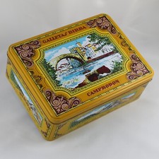 Vintage Metal Box Cookie Tin