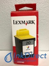 Cartuccia getto d'inchiostro originale Lexmark 15M0120 Lex 20 colore P3120 P706 P707 X63 X73 