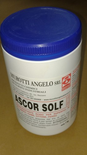 Disincrostante acido alluminio - acido,