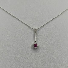 Punto Luce 18k White Gold Ruby