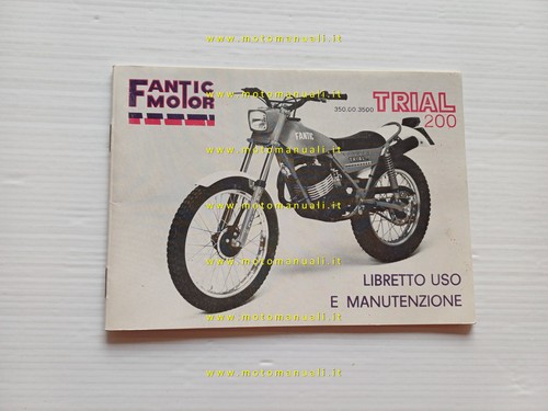 Fantic motor trial 200 1979 - fantic,