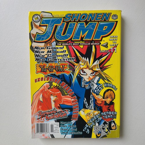 Shonen jump novembre 2003 - shonen,