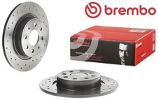 2 dischi freno Brembo 08.9460.71 2 dischi freno asse posteriore per Abarth
