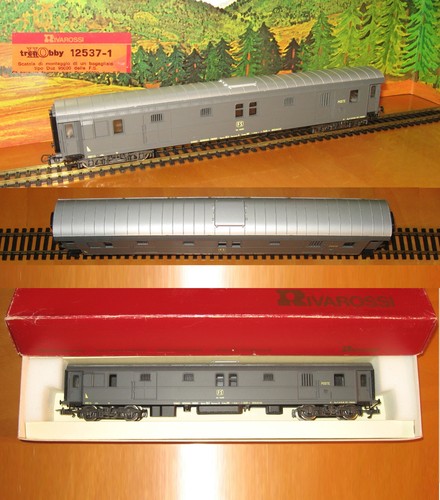 Rivarossi 204 carrozza tipo - rivarossi,